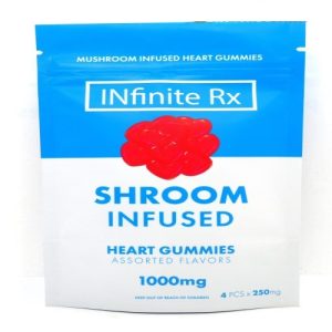 INfinite Rx Shroom Infused Heart Gummies Edibles